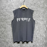 Purple Brand Tank T Shirts Sleeveless T-shirt Vest