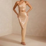 Women Dresses Experience Luxurious Elegance With Our Refined Women's Leather Dresse