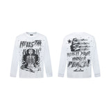 Hellstar long-sleeve T-shirt autumn loose long-sleeve T-shirt