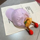 Y2k hot girl hat heavy industry mickey butt cartoon candy color baseball cap sunshade peaked cap