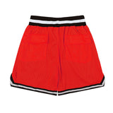 Rhude Shorts Striped Elastic Sport Mesh Basketball Shorts