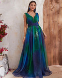 Women Party Dress Temperament Banquet Chiffon Dress (Ss0416)
