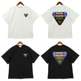 Rhude T Shirt Inverted Triangle Letter Print Short Sleeve T-Shirt