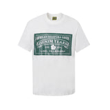 Denim Tears T Shirts 24S Kapok Geometric Pattern Short Sleeve T-shirt