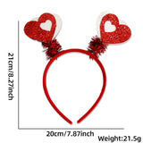 Themed Party Supplies Bachelorette Party Heart Headband – Valentine’s Day Love-Themed Bar Accessories