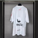 Men T-shirts Paris Old Short Sleeve T-Shirt Crew Neck Loose Casual Bottom Shirt