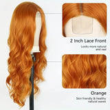 Women'S Wigs  Highlighted Long Curly Lace Front Wig