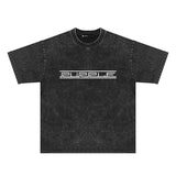 Purple Brand Distressed T Shirts Short Sleeve