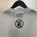 Hellstar T Shirt Vintage Old Printed Loose Casual Short Sleeve T-Shirt