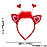 Themed Party Supplies Bachelorette Party Heart Headband – Valentine’s Day Love-Themed Bar Accessories