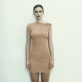 Women Tops Unique Design Elegant Dress (Hzl0412)