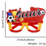 Themed Party Supplies Germany Euro Cup Fan Glasses - Football Theme 24-Team Supporter Prop