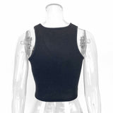 Women Tops Fashion Sexy Cool Vest  (ZJ0415)