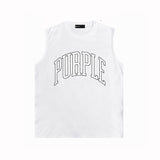 Purple Brand Tank T Shirts Sleeveless T-shirt Vest
