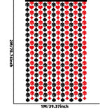 Themed Party Supplies Poker Theme Party Fringe Curtain – Casino Night Decorations