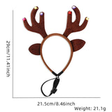 Themed Party Supplies Adjustable Christmas Pet Headband – Festive Holiday Dog Accessory