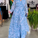 Women Party Dress Floral Beauty That Will Perfectly Complement Your Vacation Loo(SS0416)