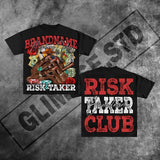 Street Unisex T-shirt 'Risk Taker Club' Street T-shirt