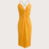 Women Dresses Elegant Fashion Cool Sexy Dress (HWFS0410)