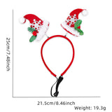 Themed Party Supplies Adjustable Christmas Pet Headband – Festive Holiday Dog Accessory