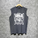 Purple Brand Tank T Shirts Sleeveless T-shirt Vest