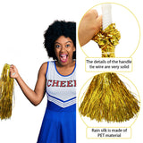 Themed Party Supplies  Cheerleading Pom-Poms – Fine Silk Weave, Dense Design for Cheer Performances & Sports Events