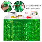 Themed Party Supplies American Football Fringe Table Skirt – Kids Birthday Party Table Decoration