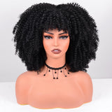 Women's Wigs Short Afro Curly Wig