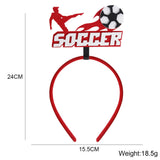 Themed Party Supplies Soccer Headband – 2026 North America World Cup Fan Cheering Accessory