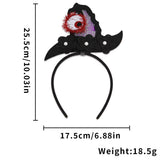 Halloween headband Halloween Party Headband – 3D Witch Hat & Spider Design