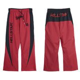 Hellstar Jackets & Sweatpants Flight Jacket Windbreaker Jacket Zip Sports Casual Trousers