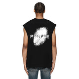 Purple Brand Tank T Shirts Sleeveless T-shirt Vest