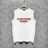 Purple Brand Tank T Shirts Sleeveless T-shirt Vest