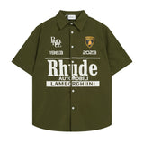 Rhude T Shirt Short Sleeve Shirt Casual Shirt