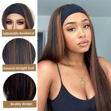 Women's Wigs Ice Silk Headband Wig - 24" Natural Color