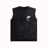 Purple Brand Distressed Tank T Shirts Distressed Sleeveless T-shirt Vest