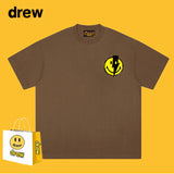 Drew T Shirts Cartoon Printed Cotton