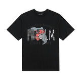 Palm Angels T Shirts Skull Letter Print Short Sleeve T-Shirt