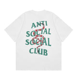 ANTI SOCIAL CLUB T-Shirt Tiger Letter Print