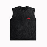 Purple Brand Distressed Tank T Shirts Distressed Sleeveless T-shirt Vest