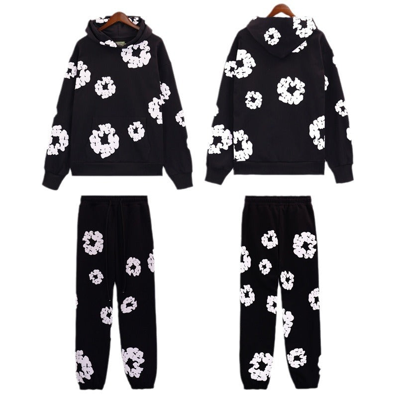 Denim Tears Hoodie & Sweatpants 2 Piece Set Casual Pants
