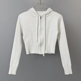 Women Sun Protection Shirt Elegant Zipper Knitted Short Coat