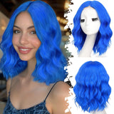 Women's Wigs Silicone Net 4X1 Lace Graduation Short Bob Curly Lace Wig