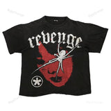 Street Unisex T-shirt Girl Portrait Spider Street Tee