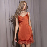 Women Dresses Sexy Temperament Feather Dress (Hwfs0410)