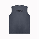 Purple Brand Tank T Shirts Sleeveless T-shirt Vest