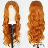 Women'S Wigs  Highlighted Long Curly Lace Front Wig
