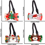 Themed Party Supplies Christmas Pet Bow Tie Collar – Cartoon Bell-Decorated Accessory for Cats & Dogs
