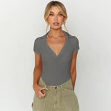 Women Tops Fashion Sexy Cool Vest (ZJ0415)