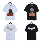 Denim Tears T Shirts Kapok Vintage Portrait Short Sleeve T-shirt